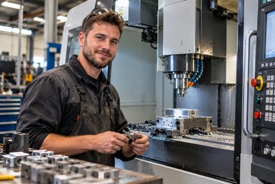 Metal Production Employee – Junior CNC Milling Operator (no CNC experience required) (€500 net per week)