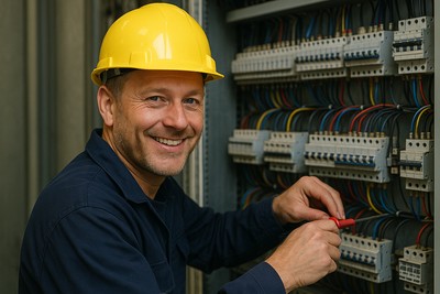 Electrician with VCA (€650 net per week)