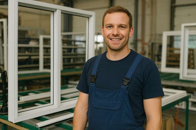Montér PVC oken (€500 čistého týdně za 40 hodin)