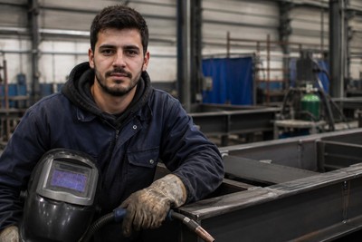 Certified MIG/MAG Welder (with ISO 9606-1 certificate) (€660 net per week)