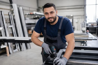 Handyman for Window Production with own car (€510 – €540 net per week)