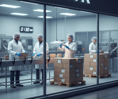 Nutrition Bar Packaging Worker