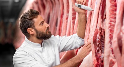 Meat production employee