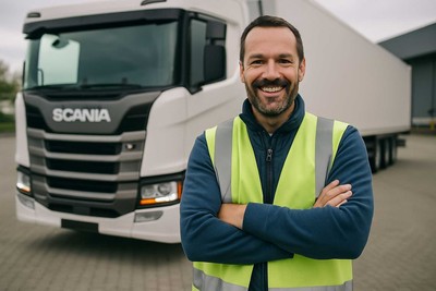 CE cat. Truck Driver (Distribution, 20-25 stops/day) (€850 net per week)