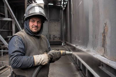 Industrial Sandblaster (€600 net per week)