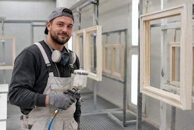 Spray Painter (Wooden Window Frames) (€550 net per week)
