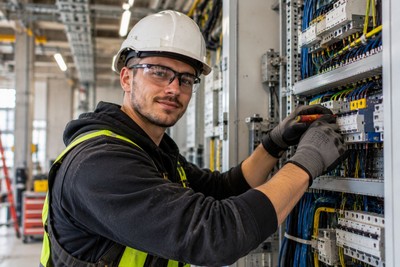 Electrician with VCA (A1 contract) (€625 - €800 net per week)