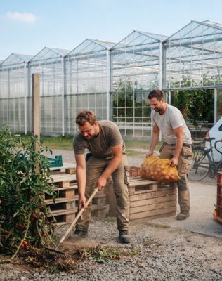 Seasonal worker - packing