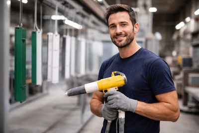 Powder Coater (€550 – €640 per week)