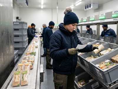 Order picker (Sandwich Production)