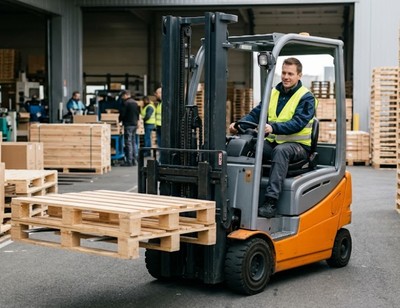 Forklift driver (valid certificate and experience with double forks forklift)