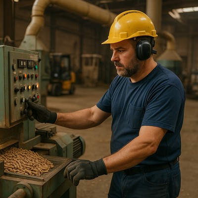 Production employee in Woodprocessing