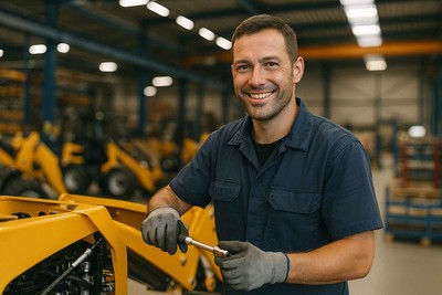 Assembly mechanic (€450 - €550 net per week)