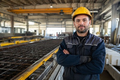 Concrete Production Worker (€504 net per week)