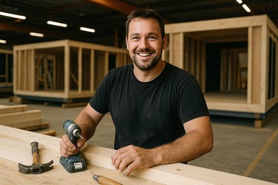 Workshop Carpenter (€540 net per week)
