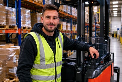 Reach Truck Operator (€450 net per week)