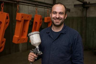 Pramoninis dažytojas (€550 – €600 į rankas per savaitę)