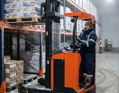 Reach truck operator (with experience and certificate)