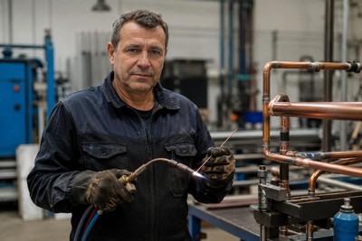 Copper Pipe Brazer / Solderer (€650 net per week)