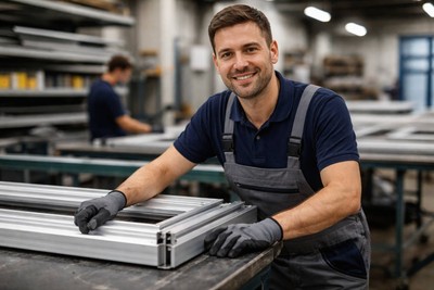 Aluminum Window Frame Assembler (€510 – €530 net per week)