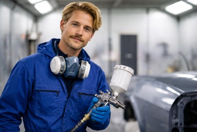 Krāsotājs ar smidzināšanas tehniku – 520–600 € nedēļā