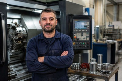 CNC Turner (€620 net per week)