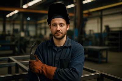 Welder / Steel Fabricator (average 46.25 h per week, approximately €600 net per week)