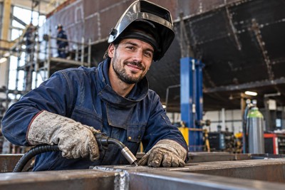 Shipbuilding Welders 135/136/138 (€600 – €650 net per week; A1/ZZP €30 – €35 per hour)