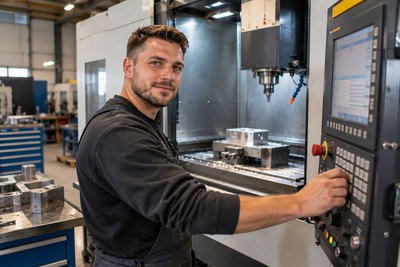 CNC Milling Machine Operator (Fanuc experience) (€520 net per week)