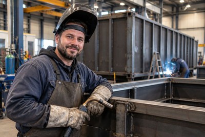 MIG/MAG Welder / Fitter (Container Manufacturing) (€540 net per week)