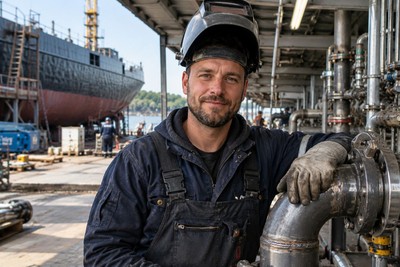 Pipe Fitter (Shipyard) (€600 net per week)
