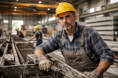 Būvniecības galdnieks (600 € neto nedēļā)