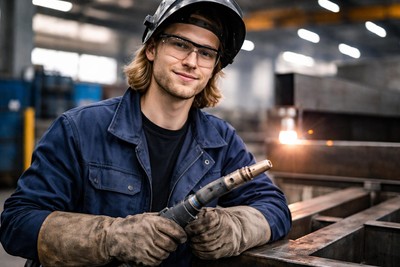 MIG/MAG Welder (Steel Construction 10–40 mm) (€600 net per week)