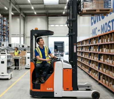 Operador de Reachtruck (com experiência e certificado)