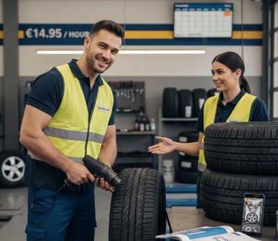 Sezónní přezouvač pneumatik (zkušenosti s prací s nářadím)