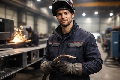 Saldatore MIG/MAG + Montatore (Fitter) per Rimorchi di Camion – €600–€750 netti a settimana