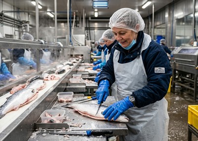 Seafood filleting employee (with filleting knife experience)